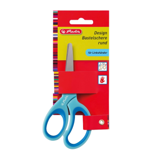 Nůžky pro leváky Herlitz 13cm modré