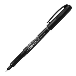 Permanentní popisovač Centropen 2636 OHP F černý