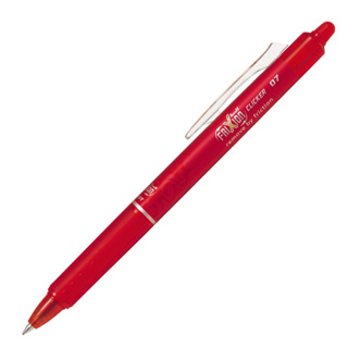 Pilot, Roller FriXion Ball Clicker, 0.7, (M) střední, červená